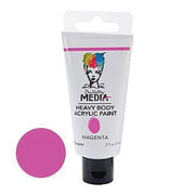 Heavy Body Acrylic Paint 2fl oz Magenta Dina Wakely